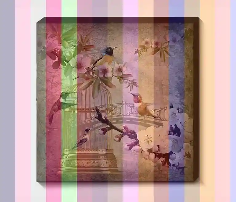 Панно .птицы. — картины и панно для интерьера в леруа мерлен