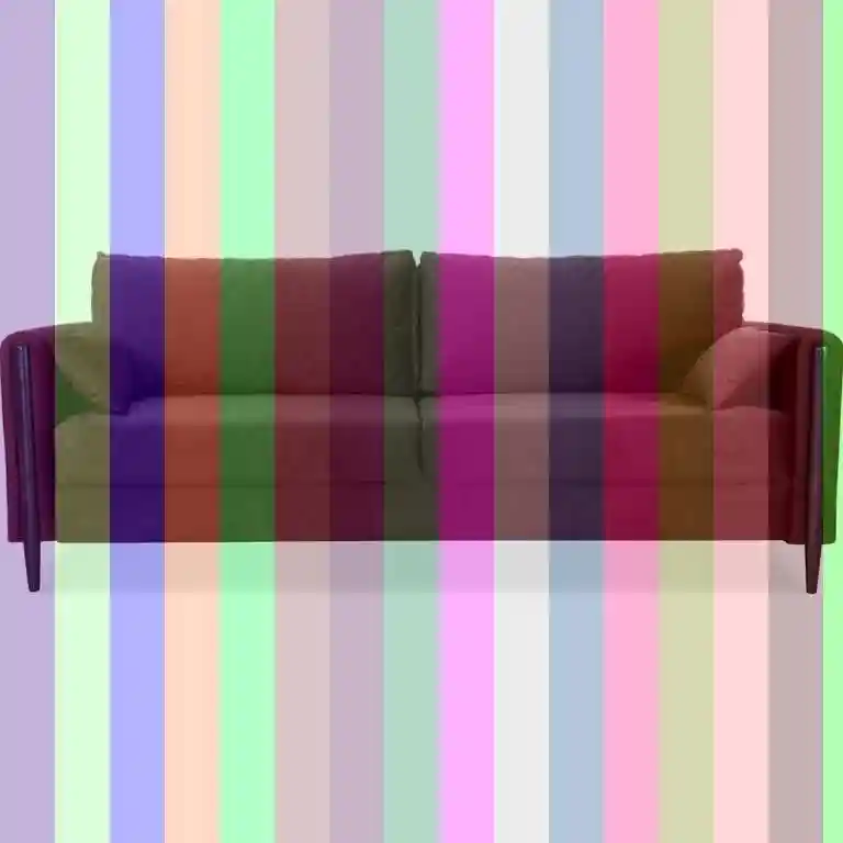 Диван велюр — Бордовый диван