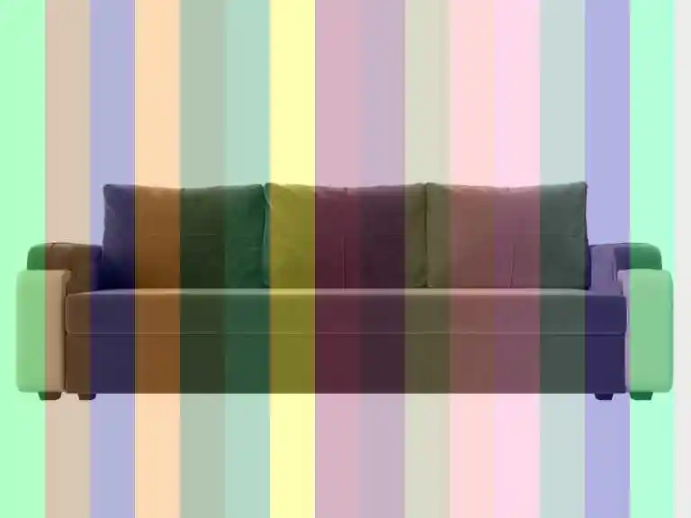 Прямой диван — бежевый диван