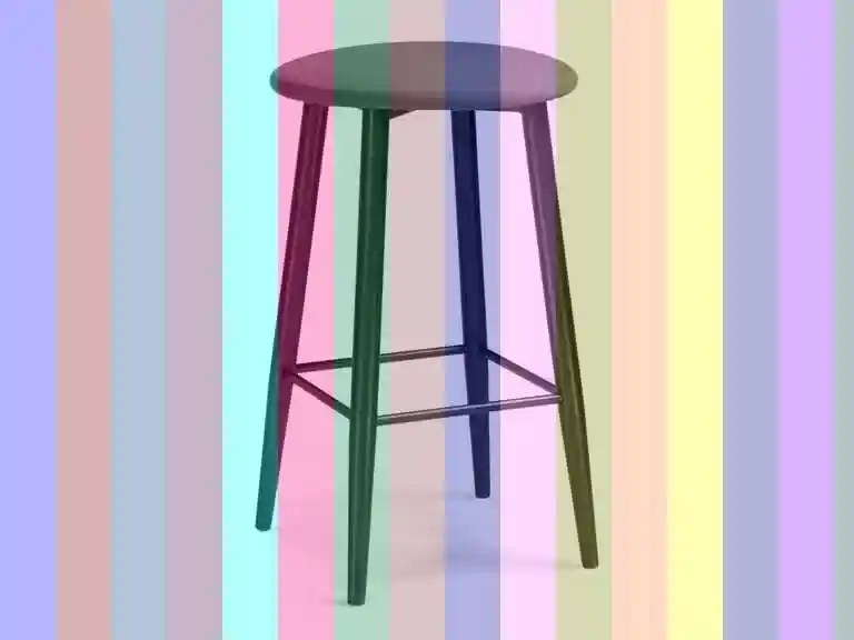 Барный стул plato dark beige — стул полубарный