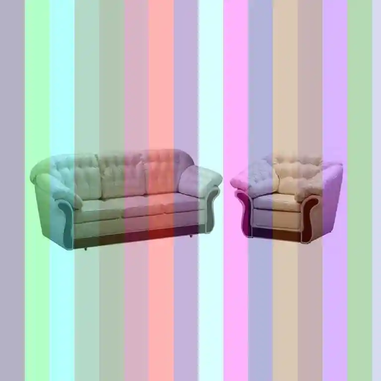 Комплект мягкой мебели — диван еврокнижка аурига