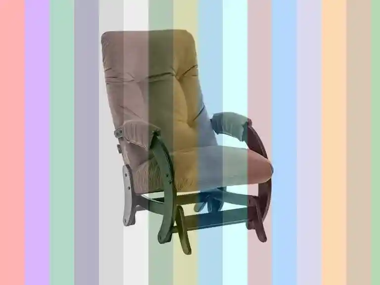 Кресло-качалка глайдер ми модель 68 — кресло 68 венге верона браун