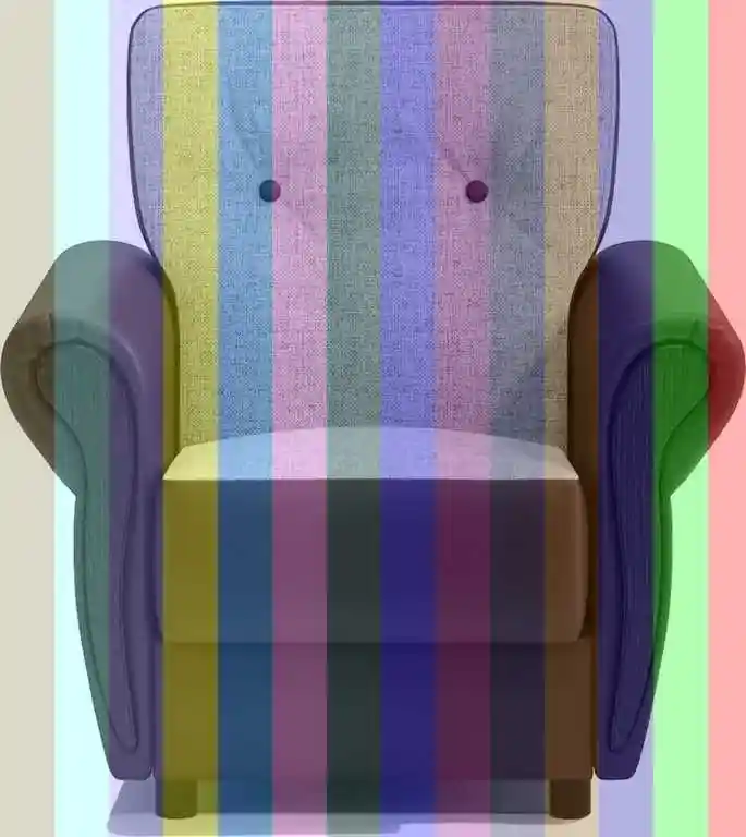 Кресло-кровать mebel ars кармен 2 — серое кресло