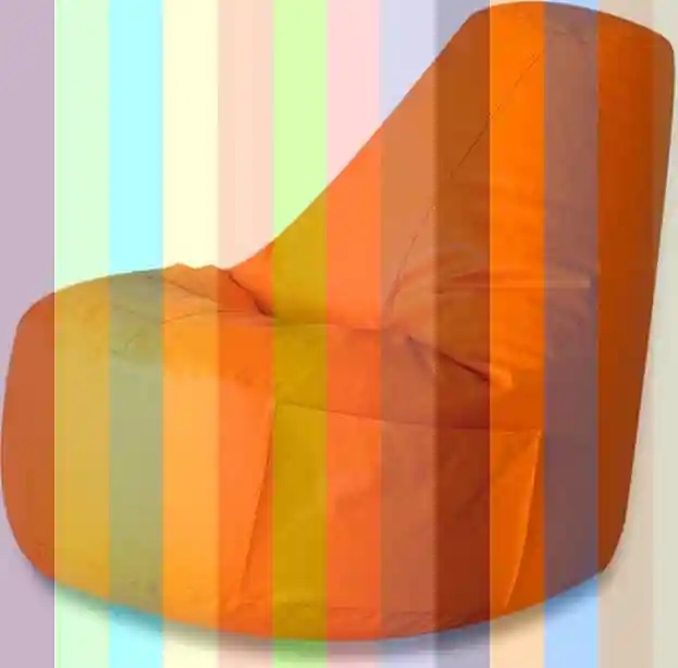 Бескаркасное кресло — кресло-мешок .груша. xl orange