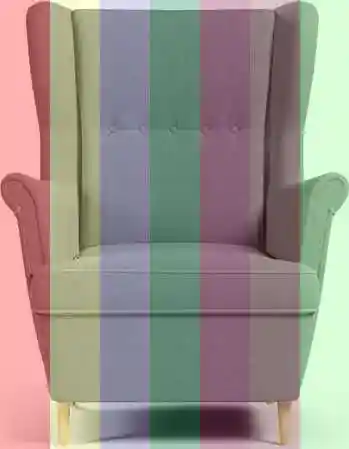 Серое кресло — кресло в классическом стиле