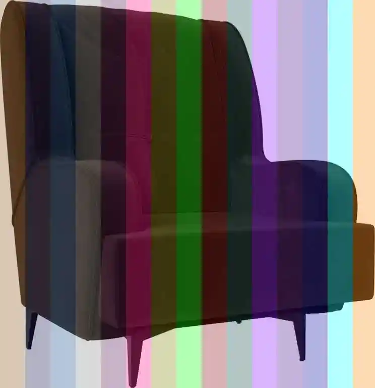 Кресло джон. микровельвет — стильное кресло