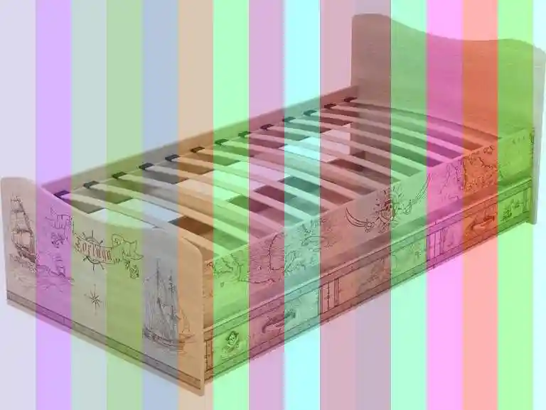 Кровать мика 90х190 с ящиками — Кровать ижмебель квест 5