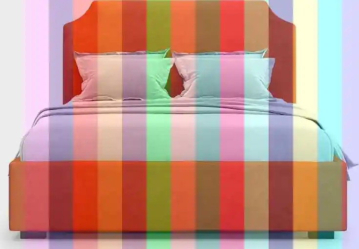 Изголовье кровати — кровать с мягким изголовьем