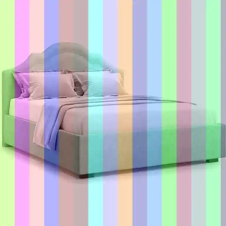 Кровать женева — мягкая кровать верона 180 бинго