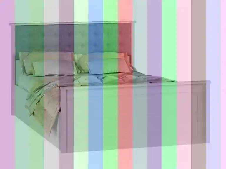 Двуспальная кровать с мягким изголовьем — кровать вегас 160