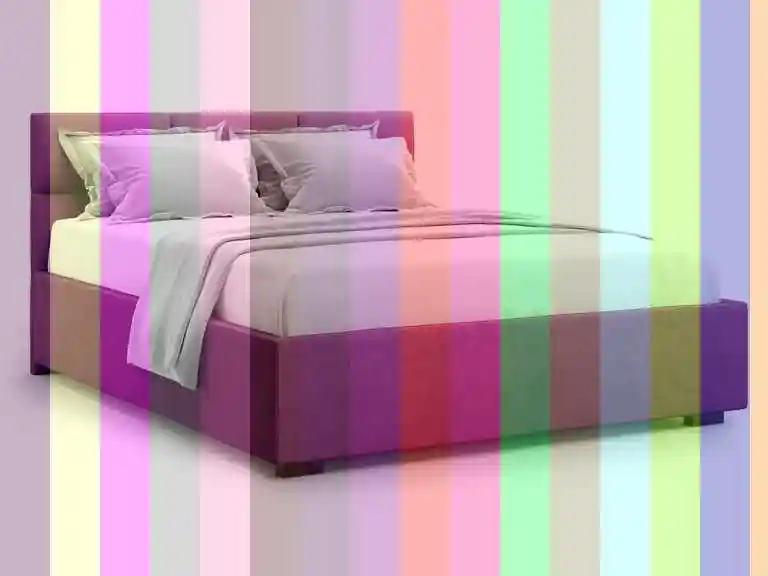 Кровать brachano 180х200 серого цвета с подъемным механизмом — кровать с мягким изголовьем