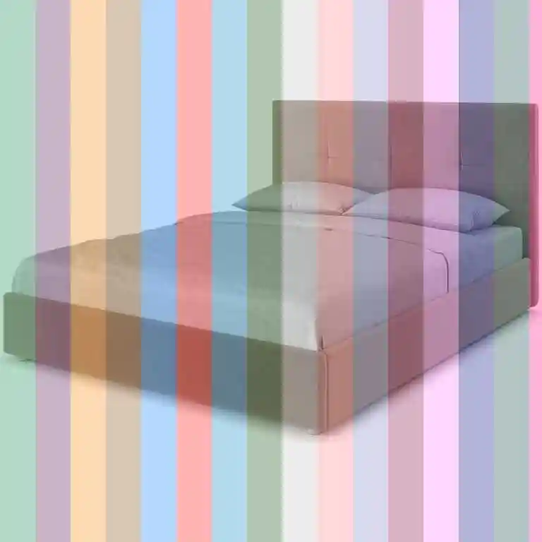 Двух двуспальная кровать — Кровать мягкая