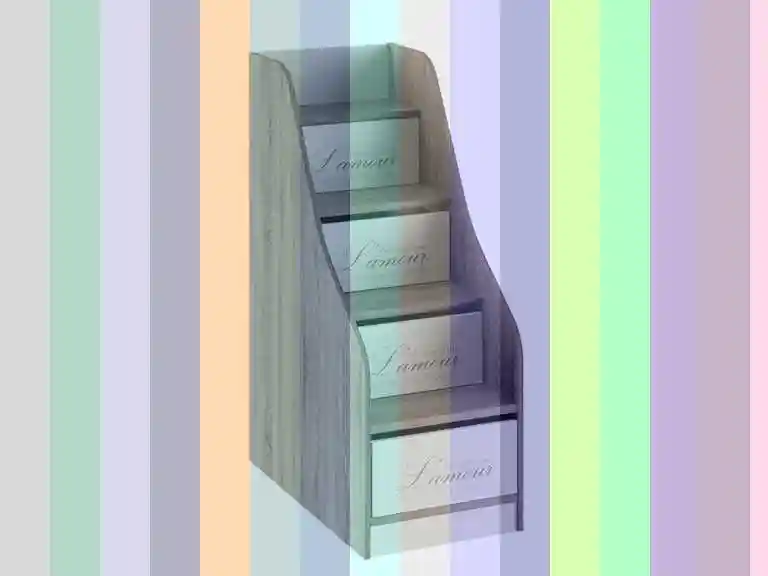 Лестница с ящиками — трия брауни тд-313.04.01 комод