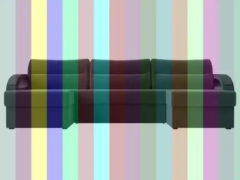 П образный диван — диван п-образный сатурн велюр серый