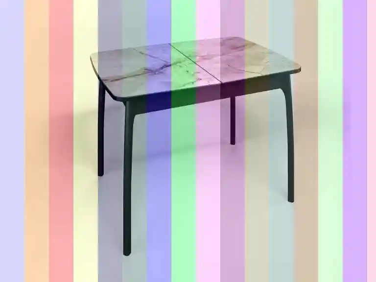 Стол обеденный — стол см-4 флорида опора массив изогнутая венге