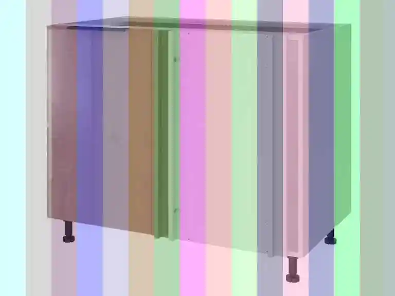 Шкаф напольный угловой хелена 100/40 см — Кухонный напольный шкаф