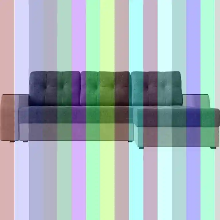 Софа диван — диван п образный