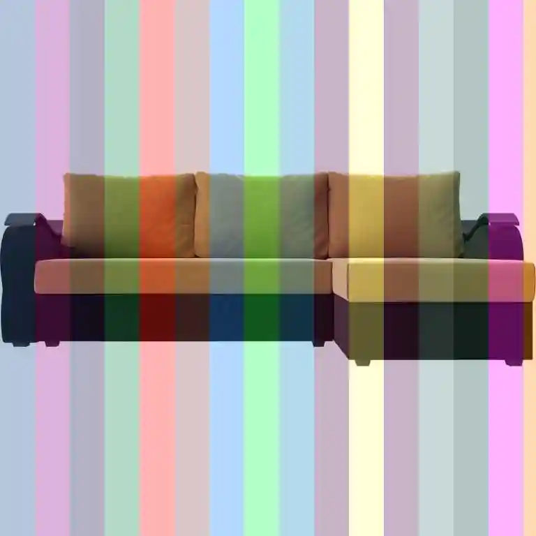 Черный угловой диван — Угловой диван