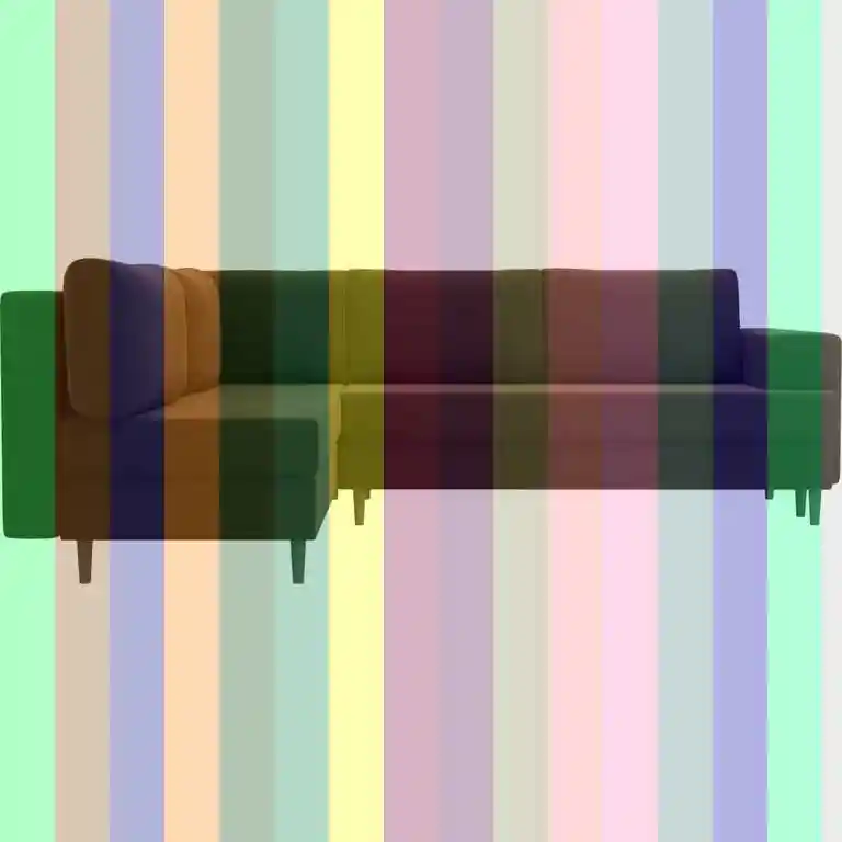 Узкий диван — столплит кушетка леон