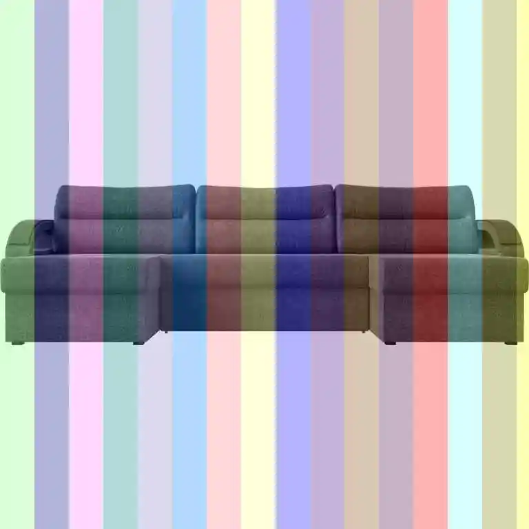 Угловой диван кровать — серый угловой диван